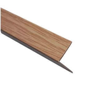 Döllken Kunststoffwinkelleiste 30x30 mm in Eiche Dekor für Wand- und Bodenabschluss.