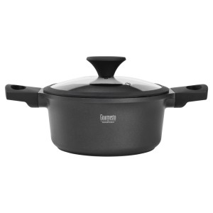 Gourmesto Kochtopf Black Line in Schwarz &Oslash ca. 20cm