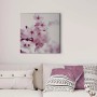 Leinwandbild mit Kirschblüten, romantische Wanddeko für Wohn- und Schlafzimmer.