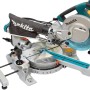 Makita LS0815FLN Kapp- und Gehrungssäge 216 mm mit Laser für präzise Schnitte.