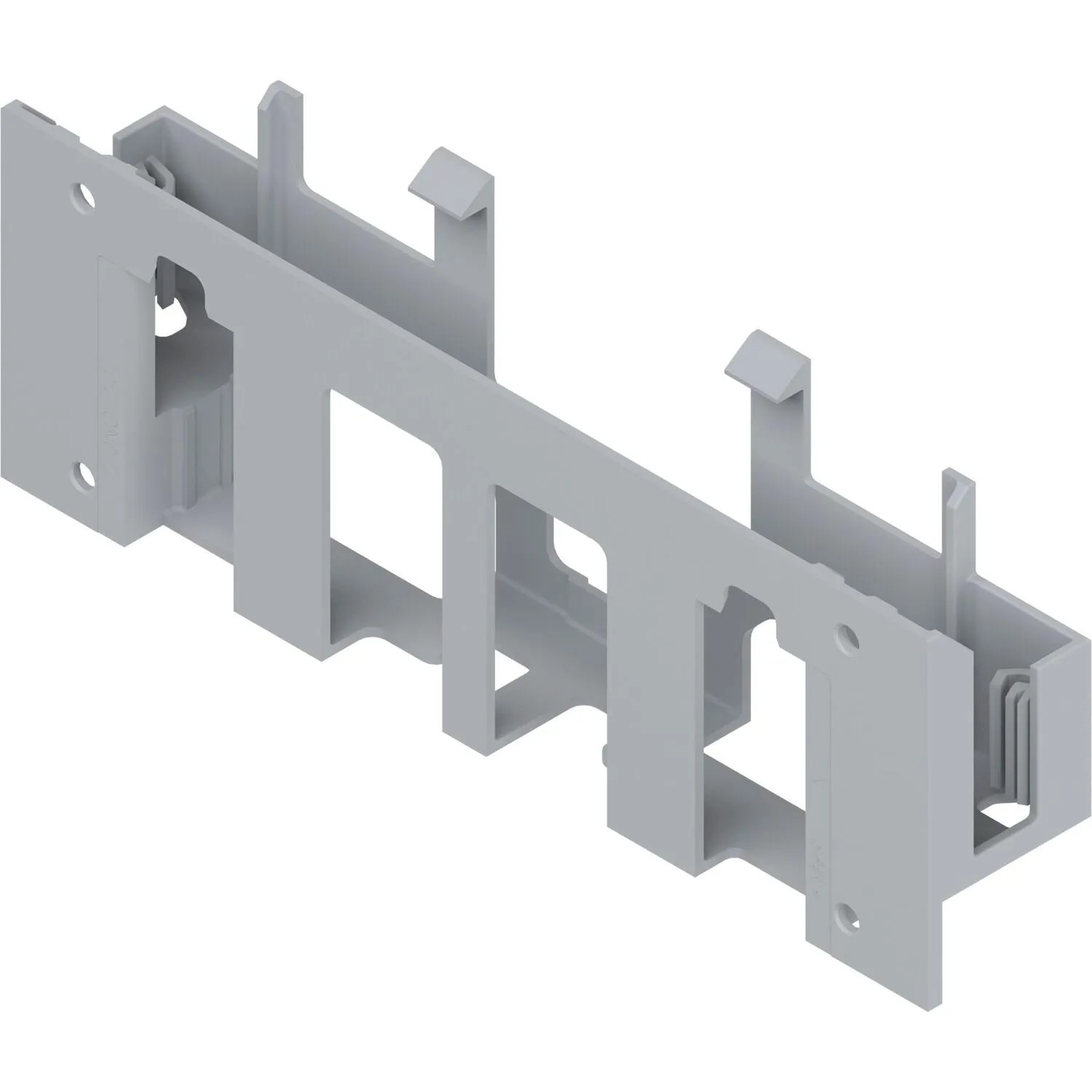 Blum Netzgeräthalterung Servo Drive Wandmontage 211 mm Weißgrau