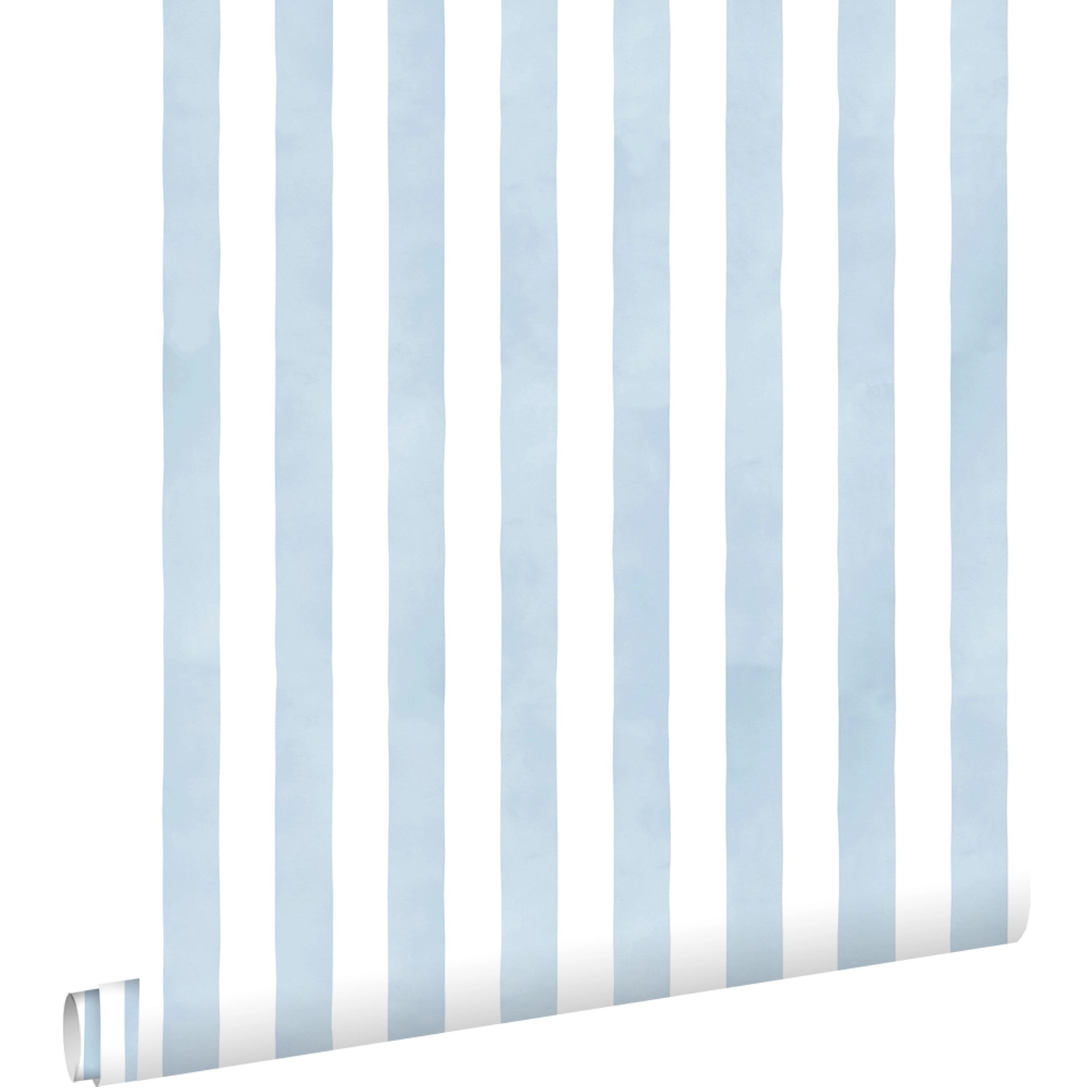 ESTAhome Tapete Streifenmuster Blau und Weiß 53 cm x 10.05 m günstig online kaufen