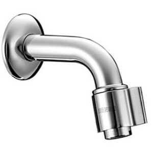 Hansa HANSANOVA Waschtisch-Wandauslaufventil K in Chrom, Ausladung 10,6 cm.