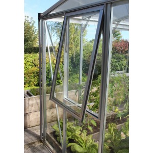Vitavia Seitenfenster Z aus Alu (70,8x86,2cm) für Gewächshäuser, ohne Glas.