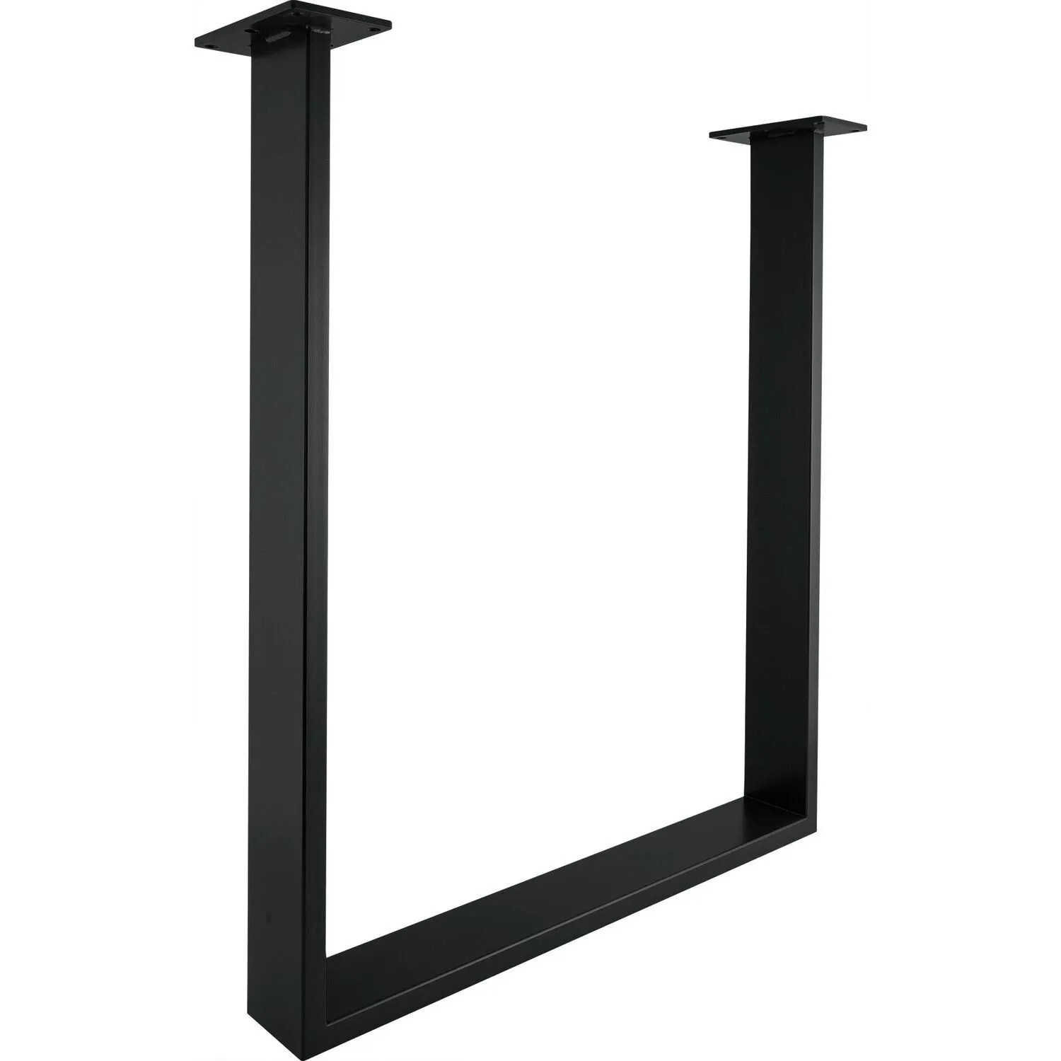 Simausrom Tischkufe Regular Stahl Schwarz Lackiert