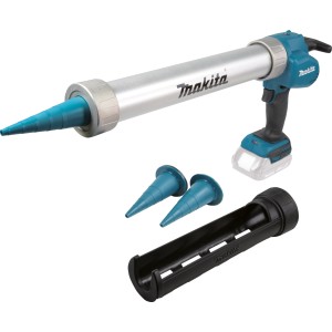 Makita Akku-Kartuschenpistole DCG180ZX mit Zubehör. Akkugerät für Dichtstoffe.