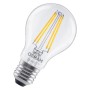 Osram Matter E27 LED-Lampe, 6W, dimmbar, Glühlampenform A60, klares Glas.