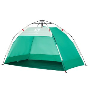 vidaXL Strandzelt 2 Personen Seegrün Quick Release Wasserdicht 4005294