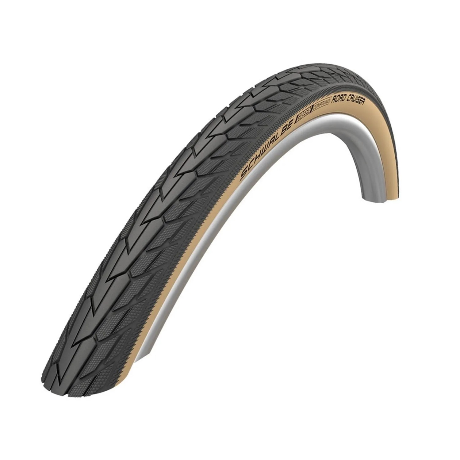 Schwalbe Reifen Road Cruiser HS484 Green 26x1.75 Zoll 47-559 Gummiwand-TwinSkin KG GC