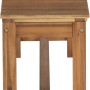 Siena Garden Tennisbank Falun, 2-Sitzer aus Akazie, beige, Seitenansicht.