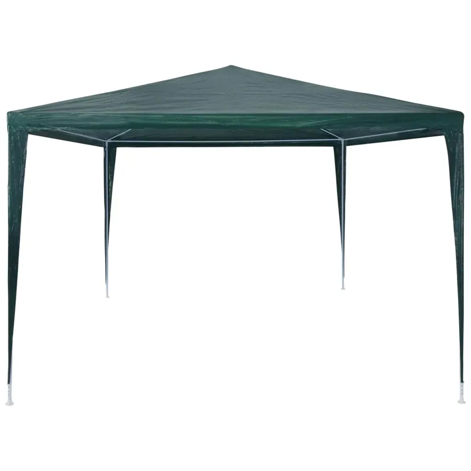 Grünes vidaXL Partyzelt 3x4 m aus PE, ideal für Gartenpartys & Sonnenschutz.