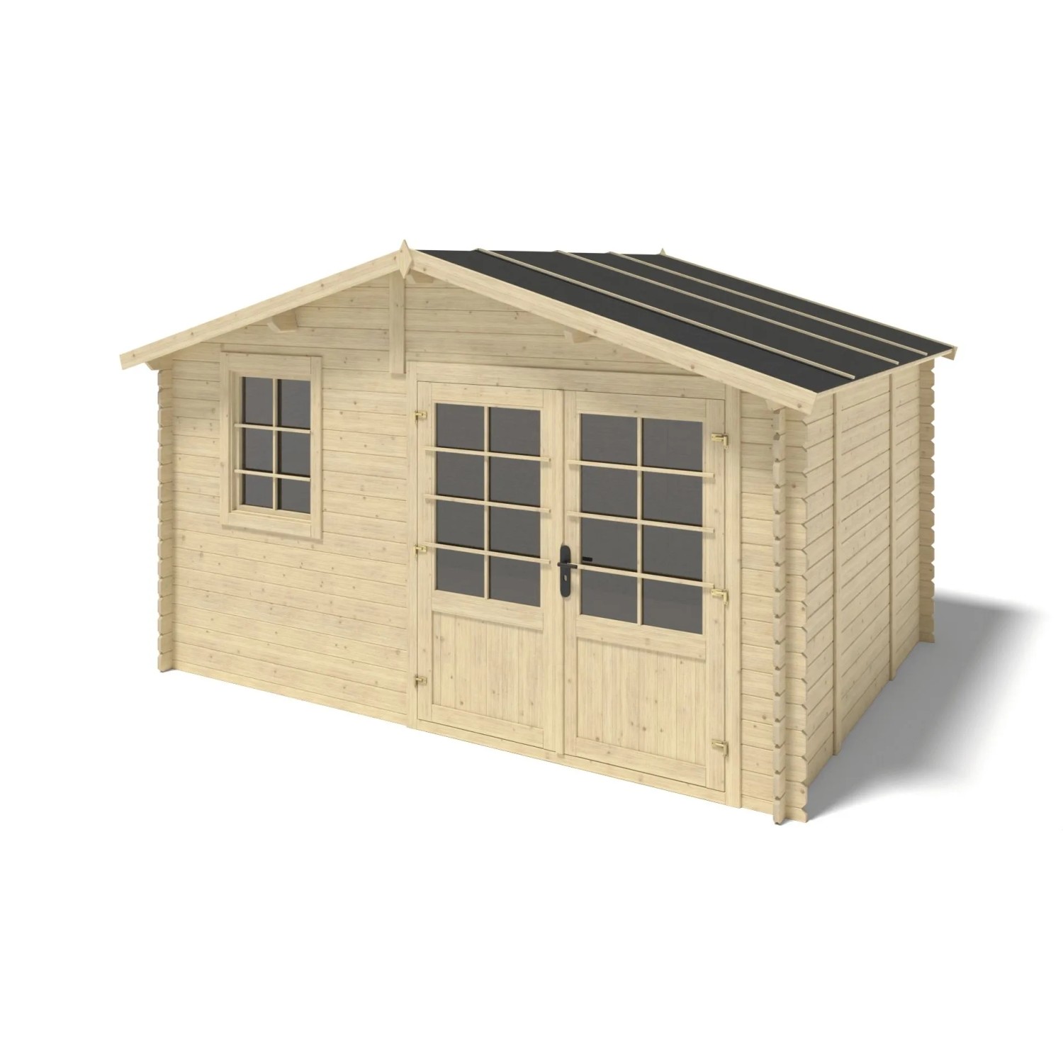 Altanka Gartenhaus, Gerätehaus 12 m2, 4x3 m, 28 mm Altanka Gartenhaus   Ger günstig online kaufen