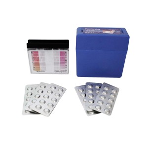WATER-I.D. Pooltester für Sauerstoff und pH-Wert mit 60 Tabletten.