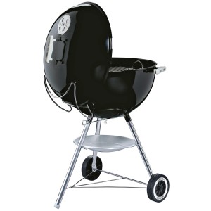 Weber Holzkohlegrill mit Slide-A-Slide Deckelhalter aus Edelstahl. Grillutensil für 47/57cm Grills.