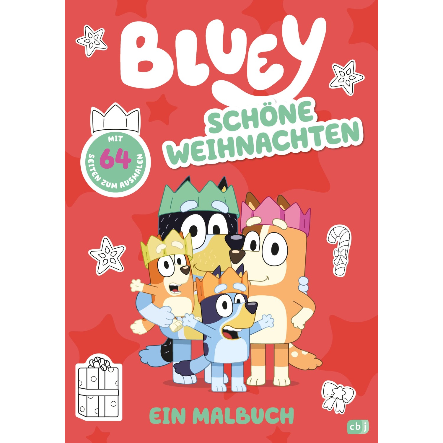 BLUEY - Schöne Weihnachten - Ein Malbuch