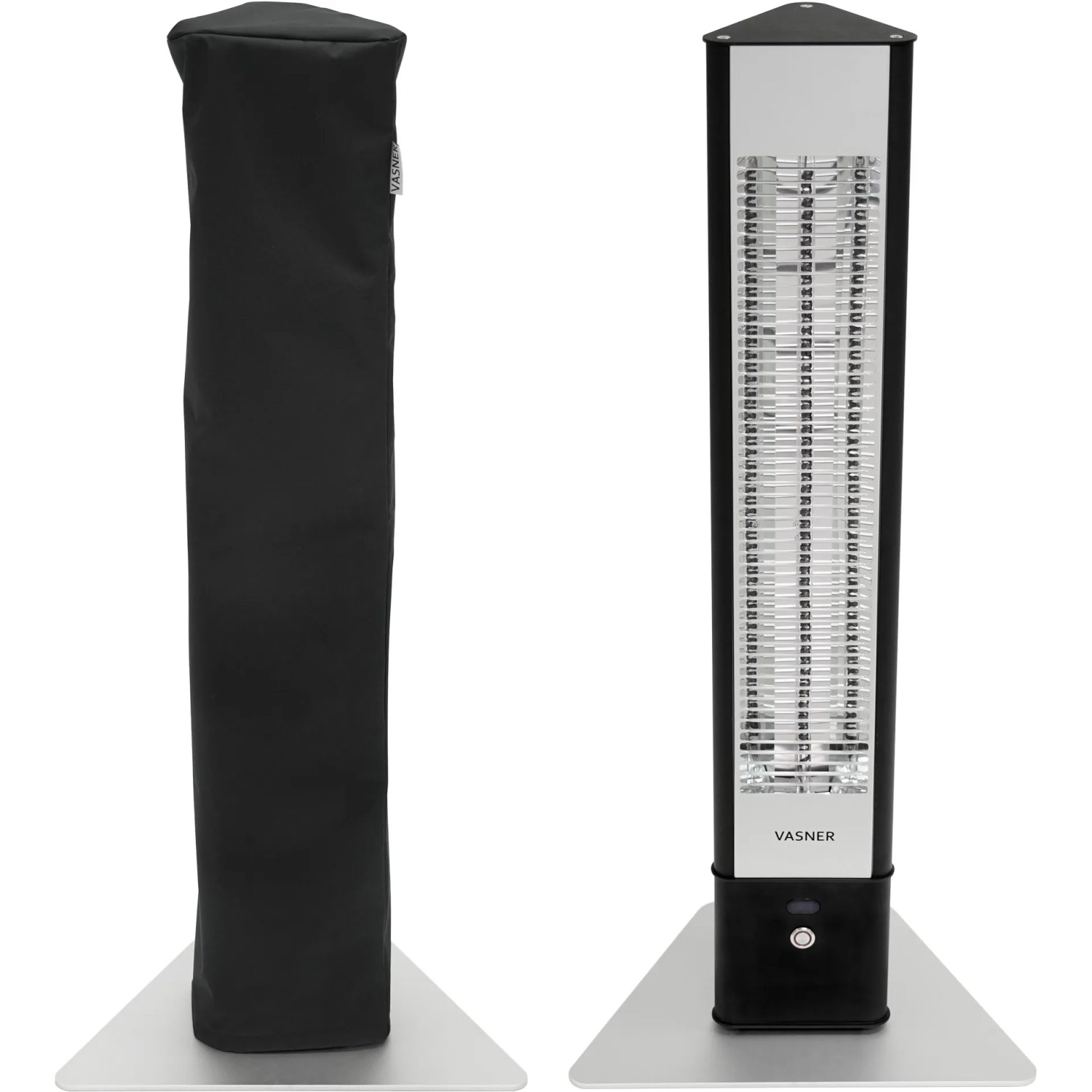 Vasner AirCape Abdeckhaube für HeatTower Infrarot-Heizstrahler, schwarz. Schutzhülle für elektrische Heizgeräte.