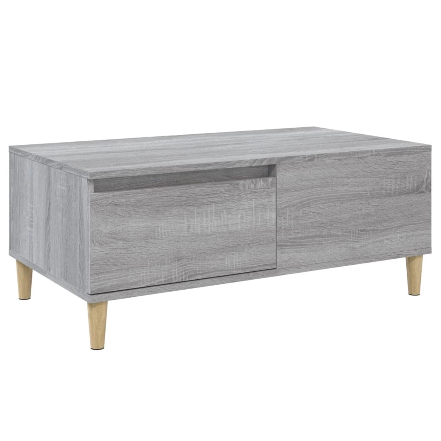 Vidaxl Couchtisch Grau Sonoma 90x50x36,5 Cm Holzwerkstoff günstig online kaufen