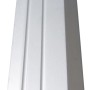 Selbstklebendes Ausgleichsprofil, 1000 mm lang, silberfarben, für Laminat und Parkett.