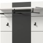 Inn.Furn Garderobenpaneel in Weiß und Grau 80 x 141 cm Cooper_4
