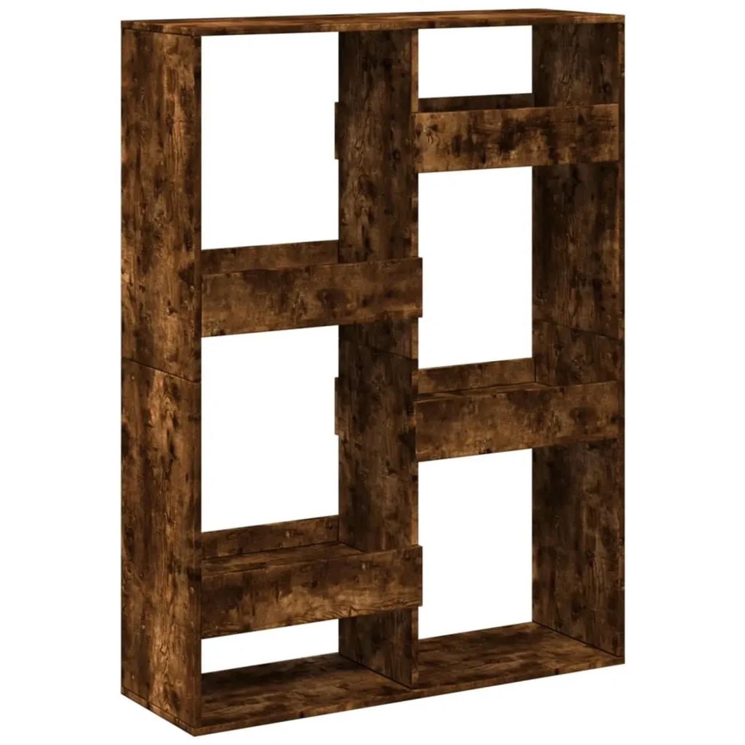 vidaXL Raumteiler Räuchereiche 100x33x135 cm Holzwerkstoff 3309559
