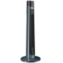 Tectake Turmventilator Arktis 90° Schwenkfunktion 3 Modi und 3 Geschwindigkeitsstufen  32 x 32 x 93 cm Anthrazit