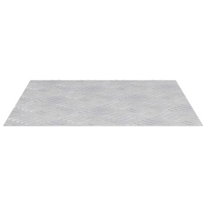 vidaXL Rautenscheiben 2 Stk Silber 40 x 40 cm Aluminium 4104315
