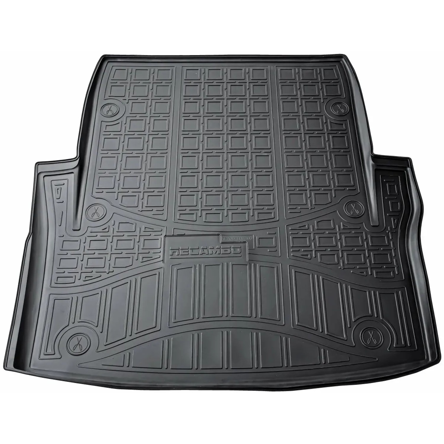 Image of Gummi Kofferraumwanne für BMW 3er F30 Limousine, 2011-2018 Passgenau mit Rand