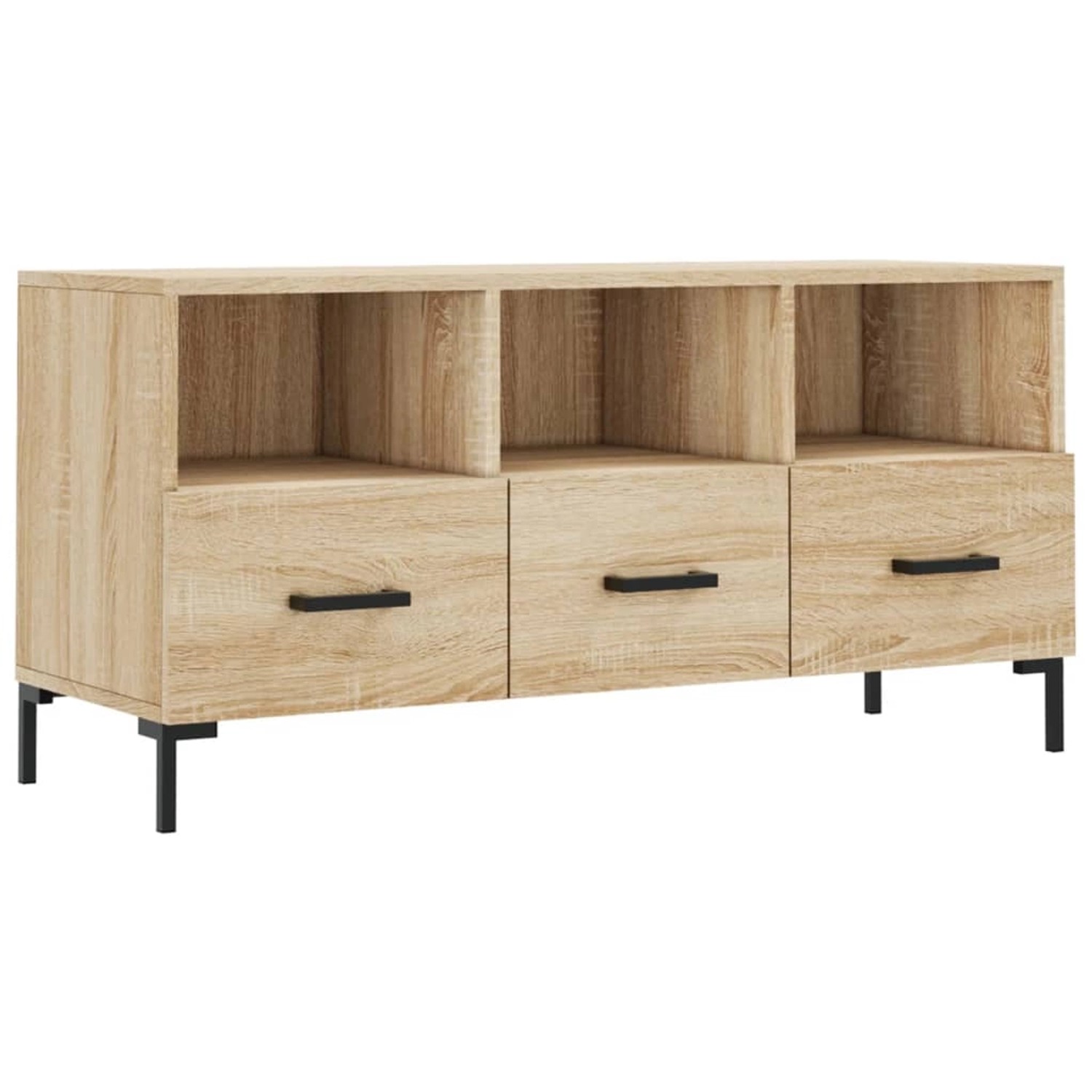 VidaXL TV-Schrank Sonoma-Eiche 102x36x50 cm Holzwerkstoff  Modell 7 günstig online kaufen