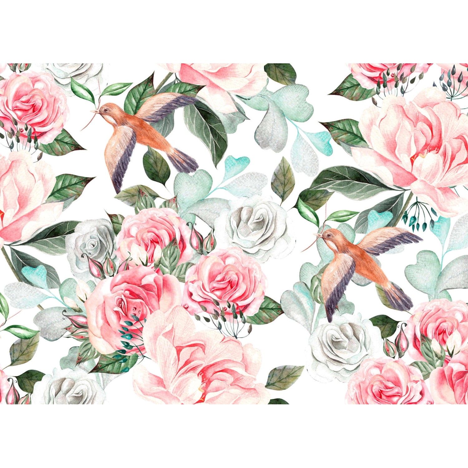 living walls Fototapete Designwalls Paradise 1, glatt, (5 St)