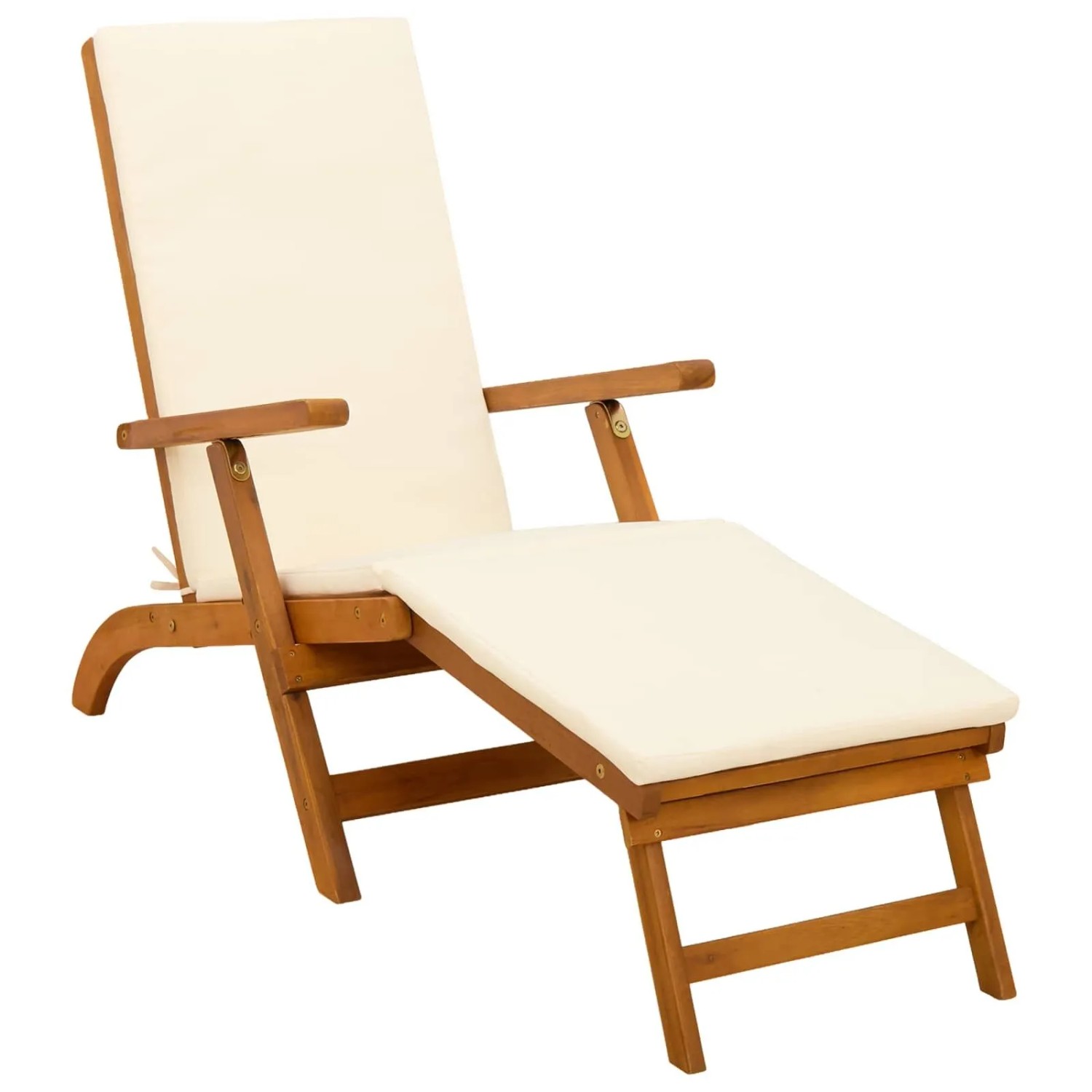 vidaXL Liegestuhl Verstellen und Klappen 55 x 146 x 91 cm 42025001