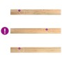 vidaXL Fensterbänke 2 Stk Unbehandelt 140x15x2 cm Massivholz Eiche 4009091_7