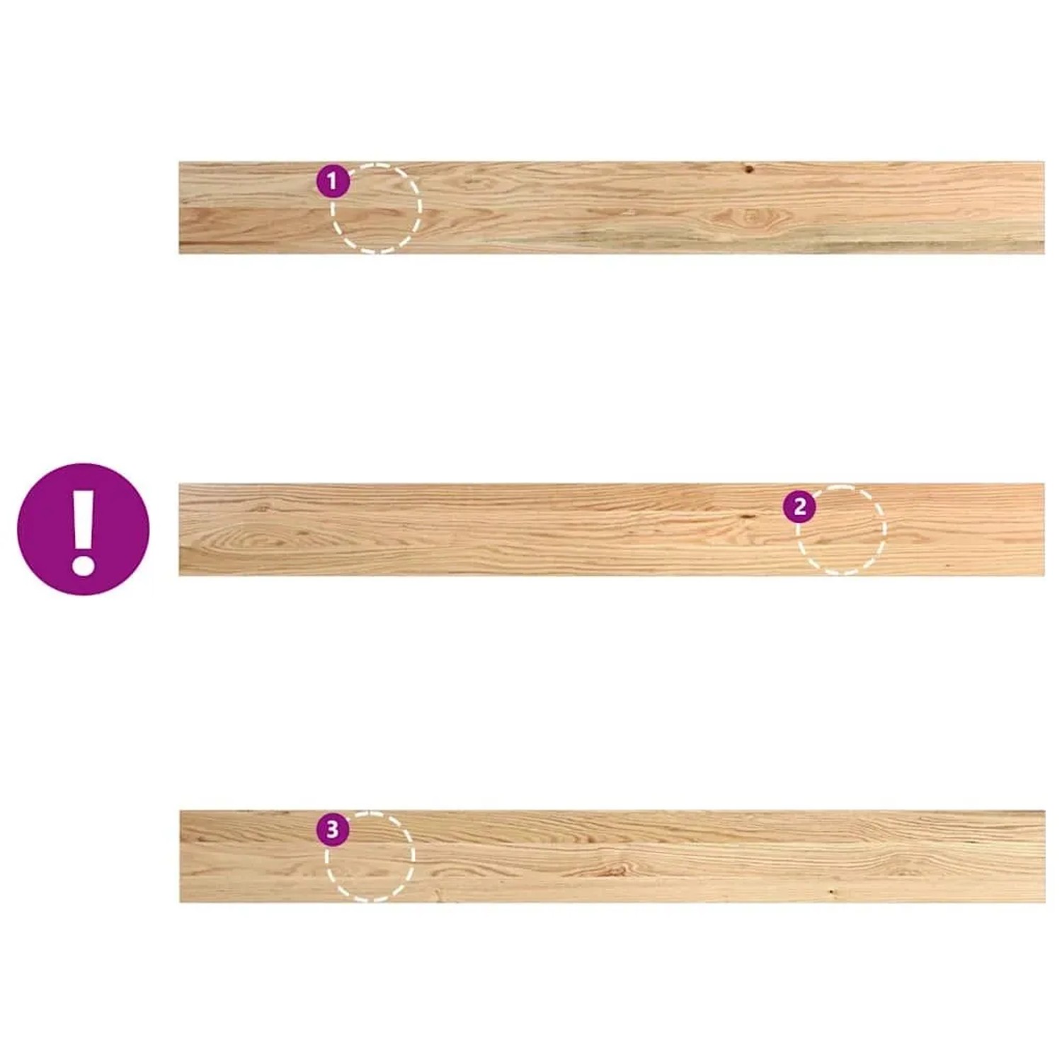 vidaXL Fensterbänke 2 Stk Unbehandelt 140x15x2 cm Massivholz Eiche 4009091_7