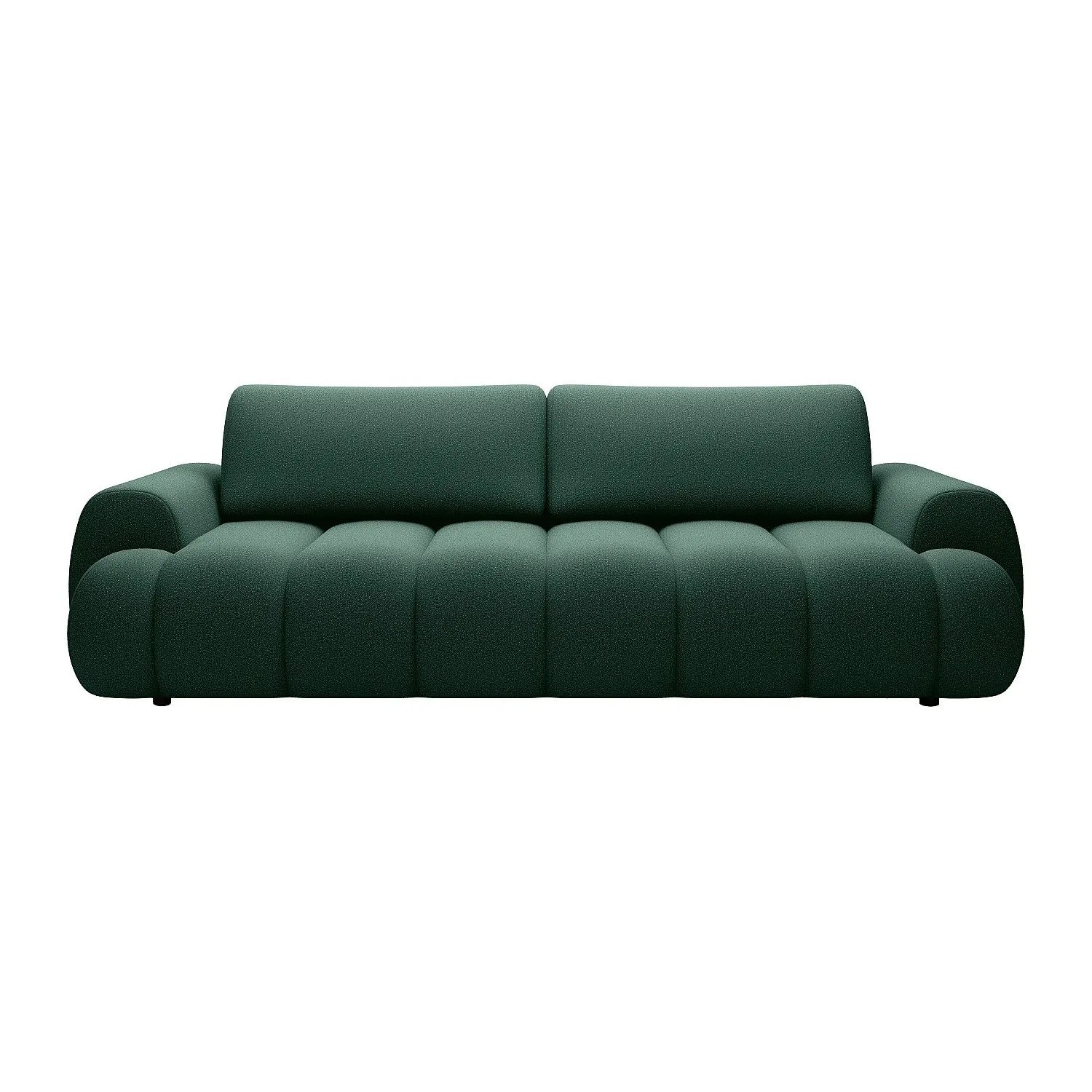 Vente-unique Schlafsofa Fridora Tannengrün 263 cm