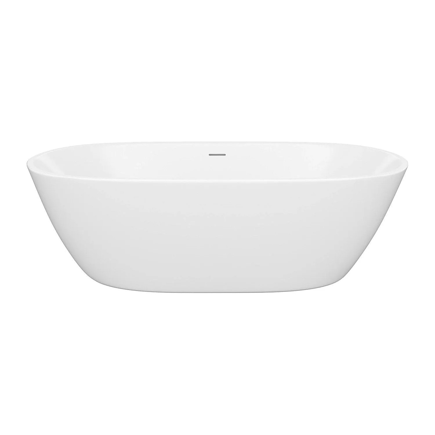 Vente-unique Freistehende Badewanne Sarofa Weiß 180 cm
