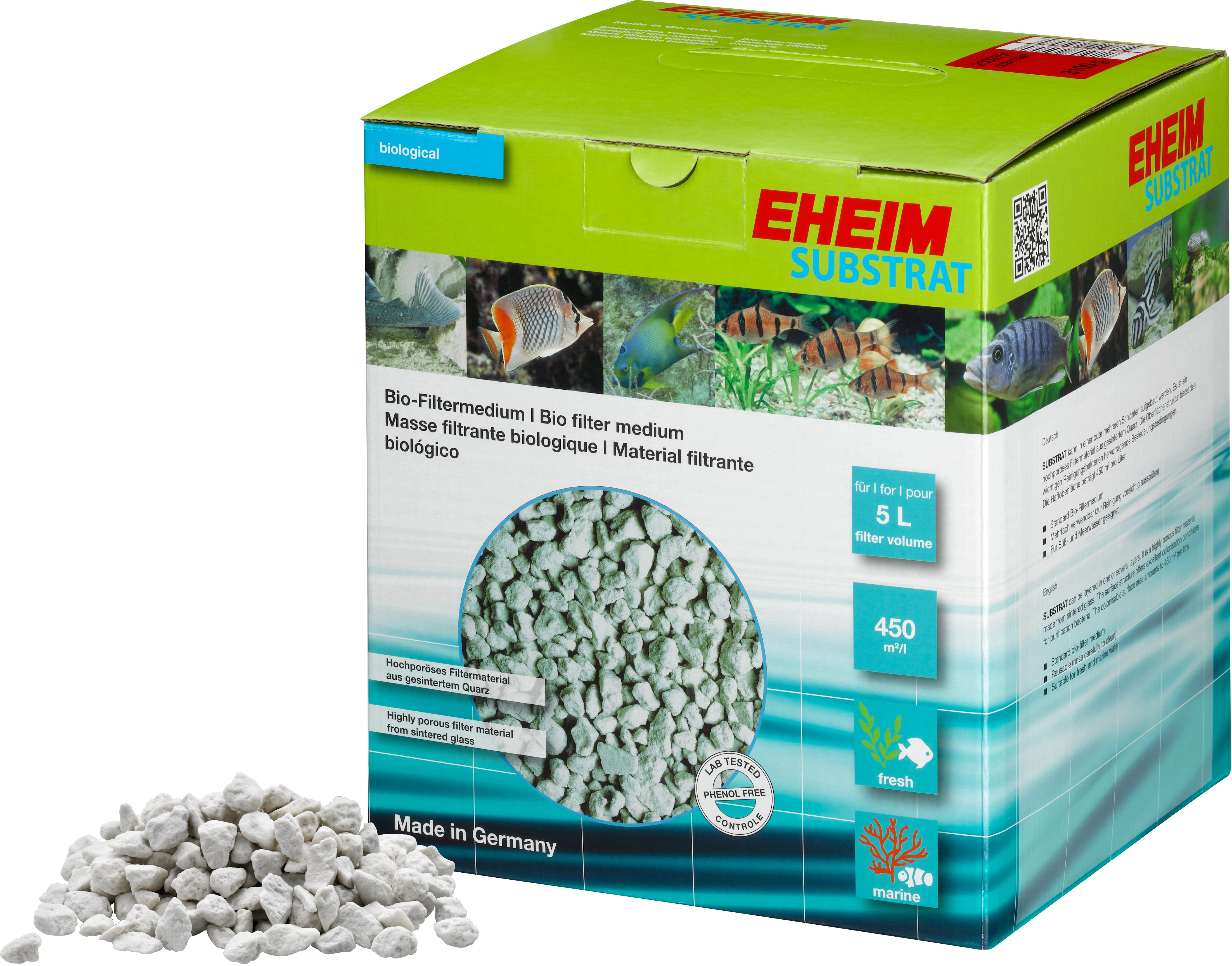 Eheim Bio-Filtermedium Substrat 3,1 kg für Aquarien kaufen bei OBI