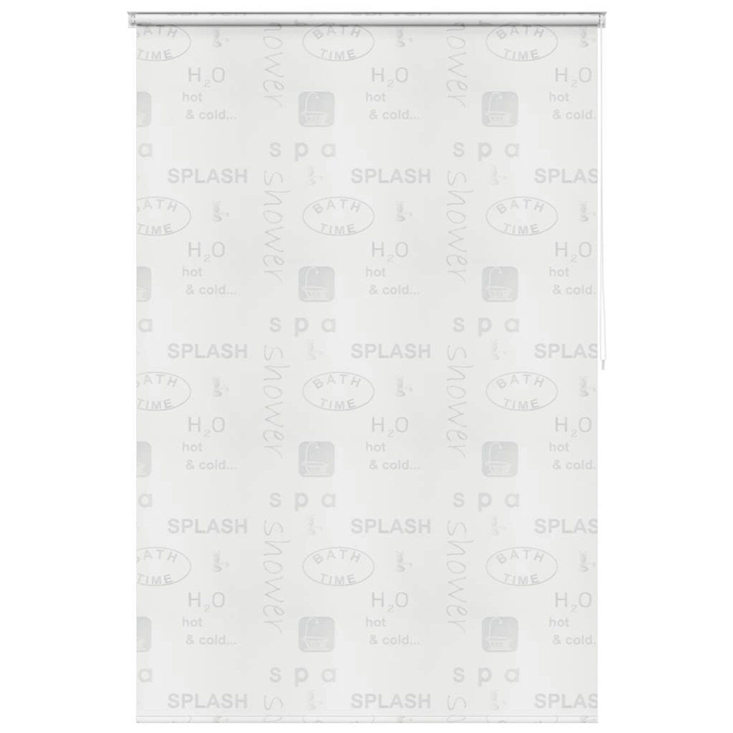 vidaXL Duschrollo 140x240 cm Splash-Design 142874 günstig online kaufen