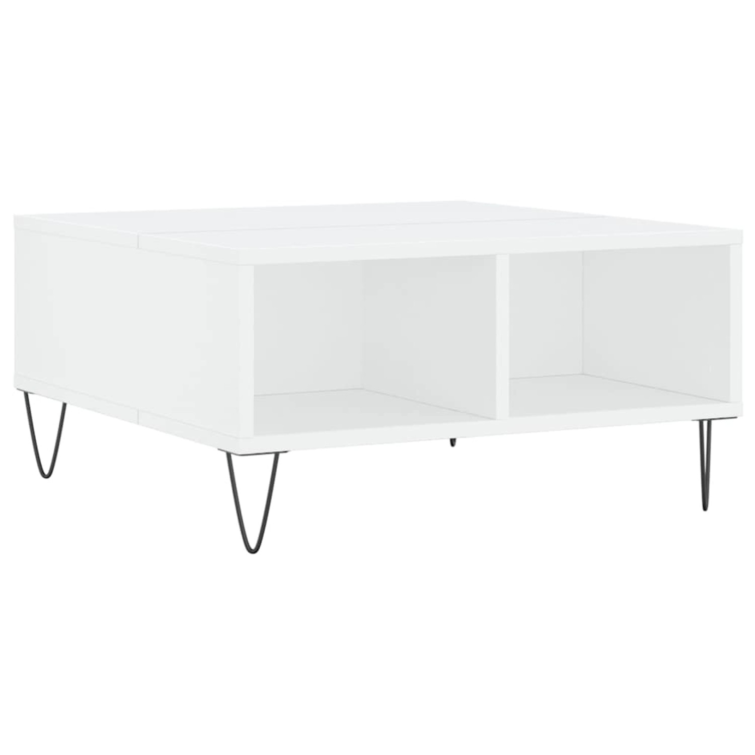 vidaXL Couchtisch Weiß 60x60x30 cm Holzwerkstoff 827036 günstig online kaufen