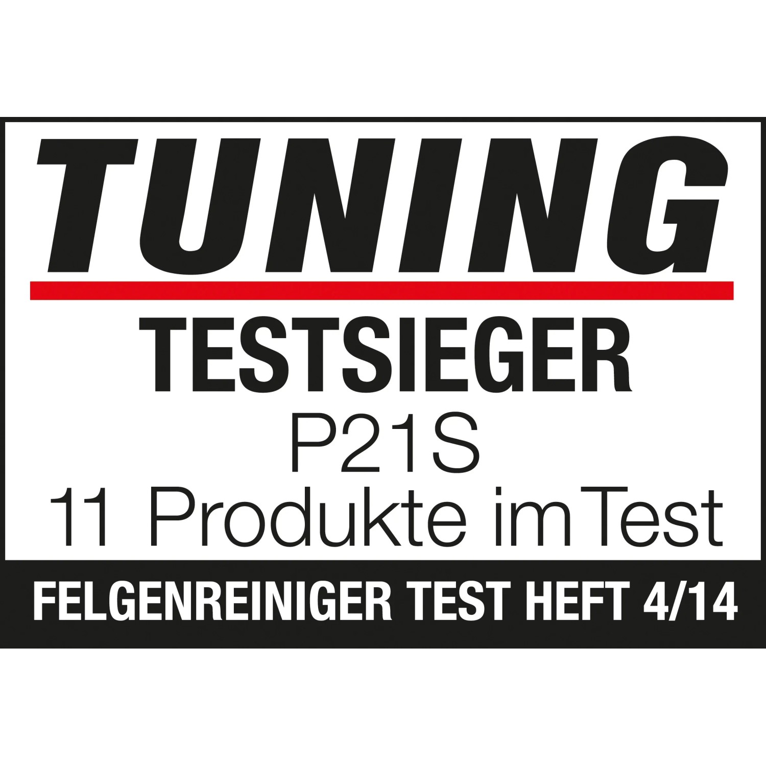 Logo des Dr. Wack P21S Felgen-Reiniger Power Gel, Testsieger.