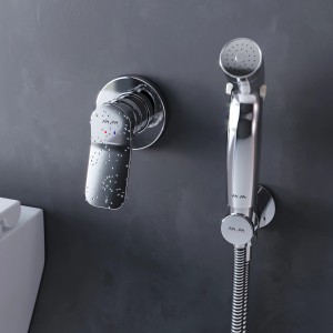 AM.PM X-Joy Bidet Set mit Handbrause, Chrom-Finish.