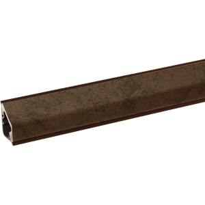 Kaindl Wandabschlussleiste, 300 cm, Oxid Dark Brown, für Arbeitsplatten.