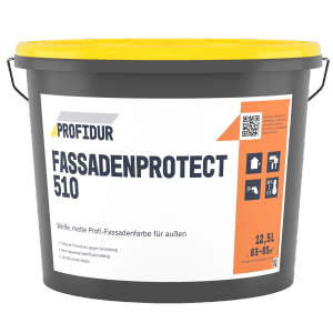 Profidur Fassadenprotect 510 Weiß 12,5 l