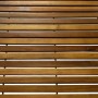 2er Set vidaXL Badematten aus Akazienholz, 80x50 cm, für Bad und Sauna.