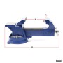 Wiltec Schraubstock Heavy Duty 100Mm Klemmbacke Amboss Werkbank Hd Spannwerkzeug_3
