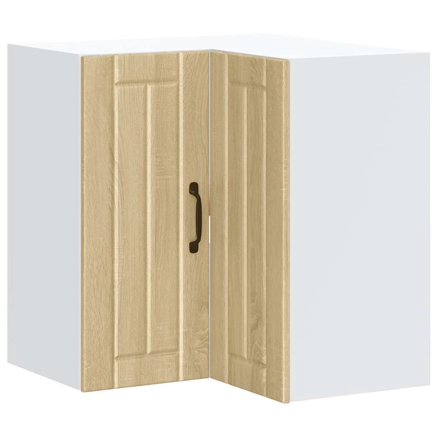 vidaXL Küchen-Eckhängeschrank Lucca Sonoma-Eiche Holzwerkstoff 853860 günstig online kaufen