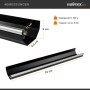 Walimex Pro Hintergrund Halterung Hintergrundsystem Fotohintergrund Fotostudio_4