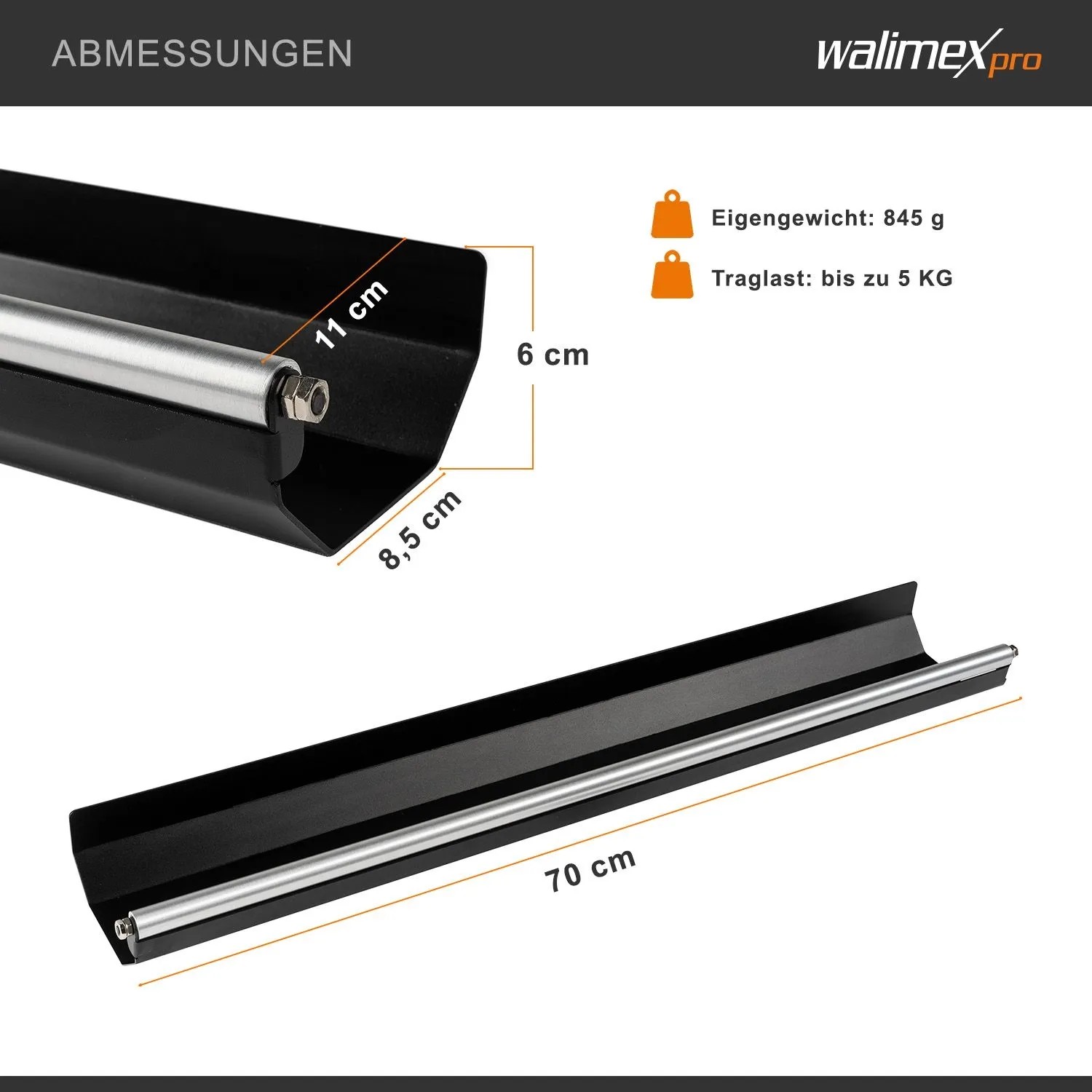 Walimex Pro Hintergrund Halterung Hintergrundsystem Fotohintergrund Fotostudio_4
