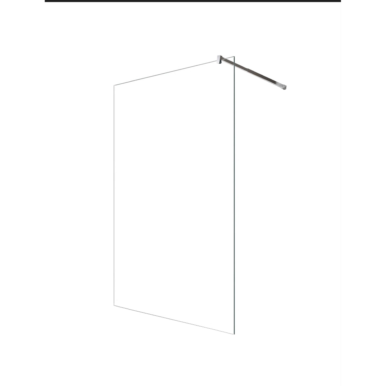 Glaszentrum Hagen 118x200cm Walk in Duschabtrennung Dusche günstig online kaufen