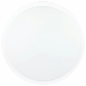 Weiße, runde Ritos LED-Feuchtraumleuchte mit Sensor, 18W. Ideal für Bad & Keller.