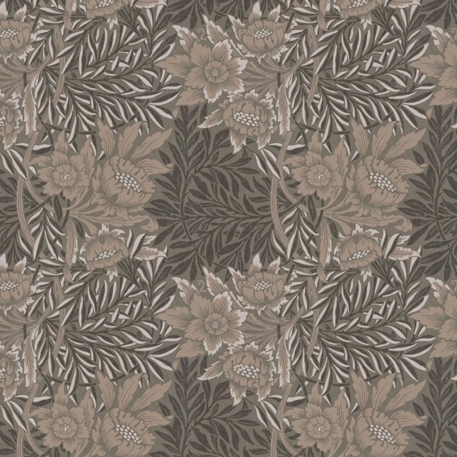 Tadessi Tapete Floral M1-No.4140 Vliestapete in Braun