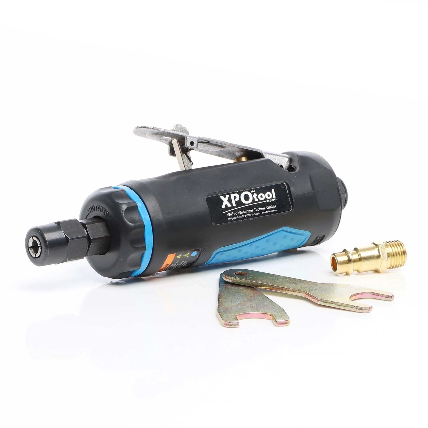 Wiltec Druckluftschleifer Stabschleifer 168Mm Multischleifer Mini Schleifgerät